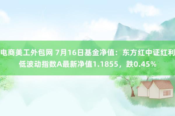 电商美工外包网 7月16日基金净值：东方红中证红利低波动指数A最新净值1.1855，跌0.45%